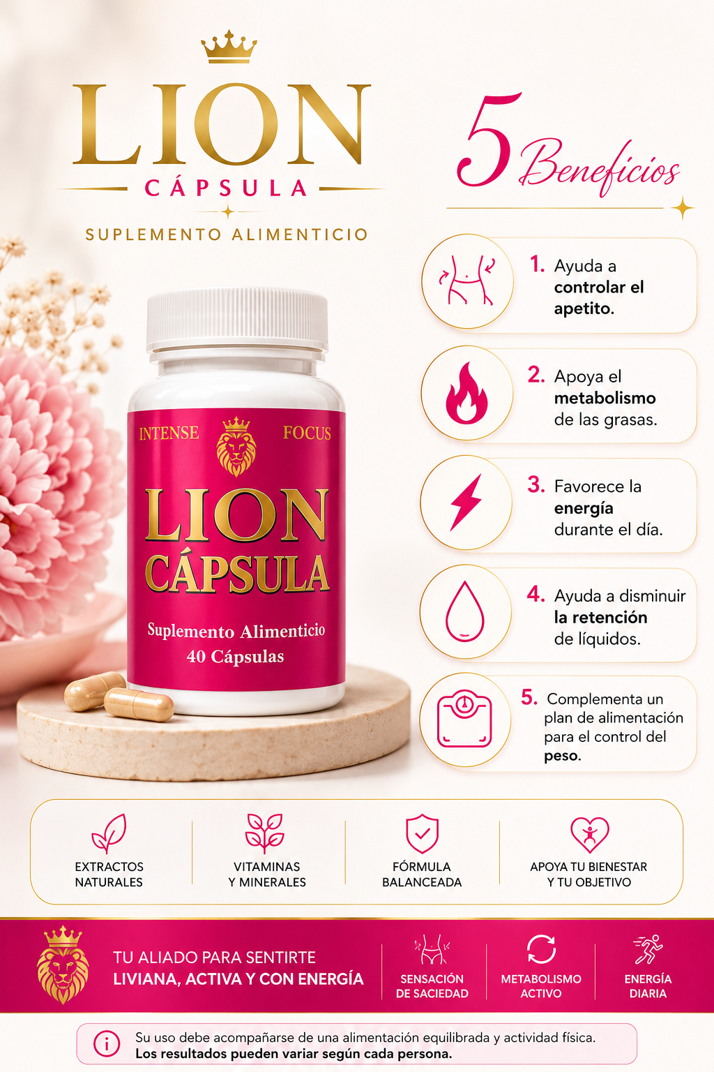 Tratamiento Lion 1 mes